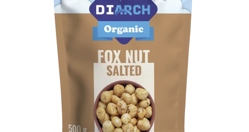 DiArch Organic Fox Nuts Salted are a unique and delicious way to incorporate the wisdom of ancient cultures into your modern diet