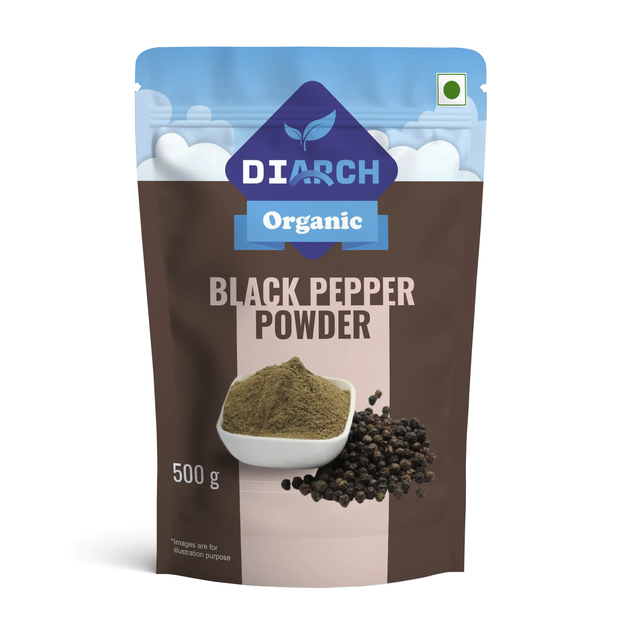 Effortlessly integrate DiArch Organic Black Pepper Powder into your daily routine. Shake or sprinkle it onto your meals to awaken your taste buds and add an exciting layer of complexity to your culinary creations.
