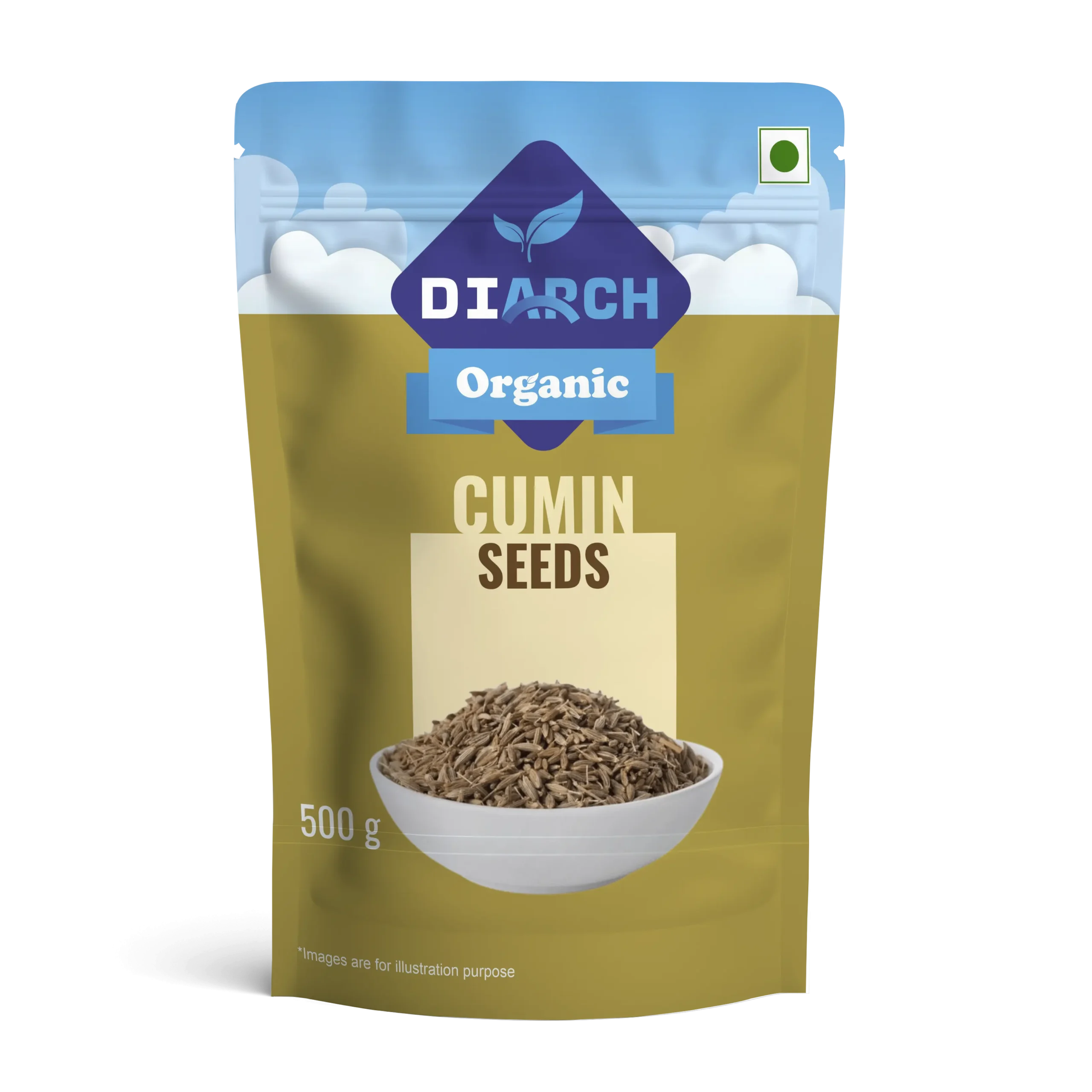 DiArch Organic Cumin Seeds are tiny but mighty flavor powerhouses, adding a warm, earthy depth to countless dishes.